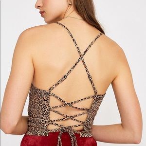 Cheetah Print Urban Outfitters Top